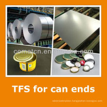 Tin free steel sheet for beverage can bottom